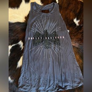 Harley Davidson Rhinestone Tank Top